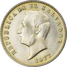 Coin, El Salvador, 10 Centavos, 1977, Vereinigte Deutsche Metall, Germany