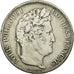 Coin, France, Louis-Philippe, 5 Francs, 1833, Rouen, VF(30-35), Silver