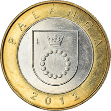 Coin, Lithuania, 2 Litai, 2012, Palanga, EF(40-45), Bi-Metallic, KM:186.1