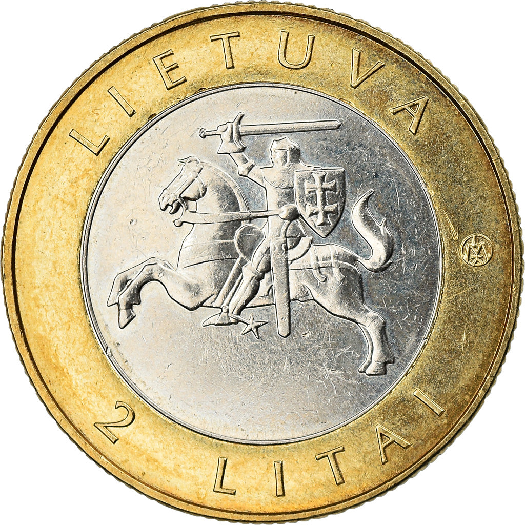 Coin, Lithuania, 2 Litai, 2012, Palanga, EF(40-45), Bi-Metallic, KM:186.1