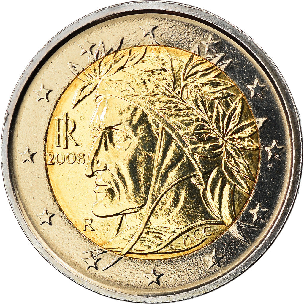 Italien, 2 Euro, 2008, Rome, UNZ, Bi-Metallic, KM:251