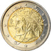 Italia, 2 Euro, 2015, SC, Bimetálico, KM:New