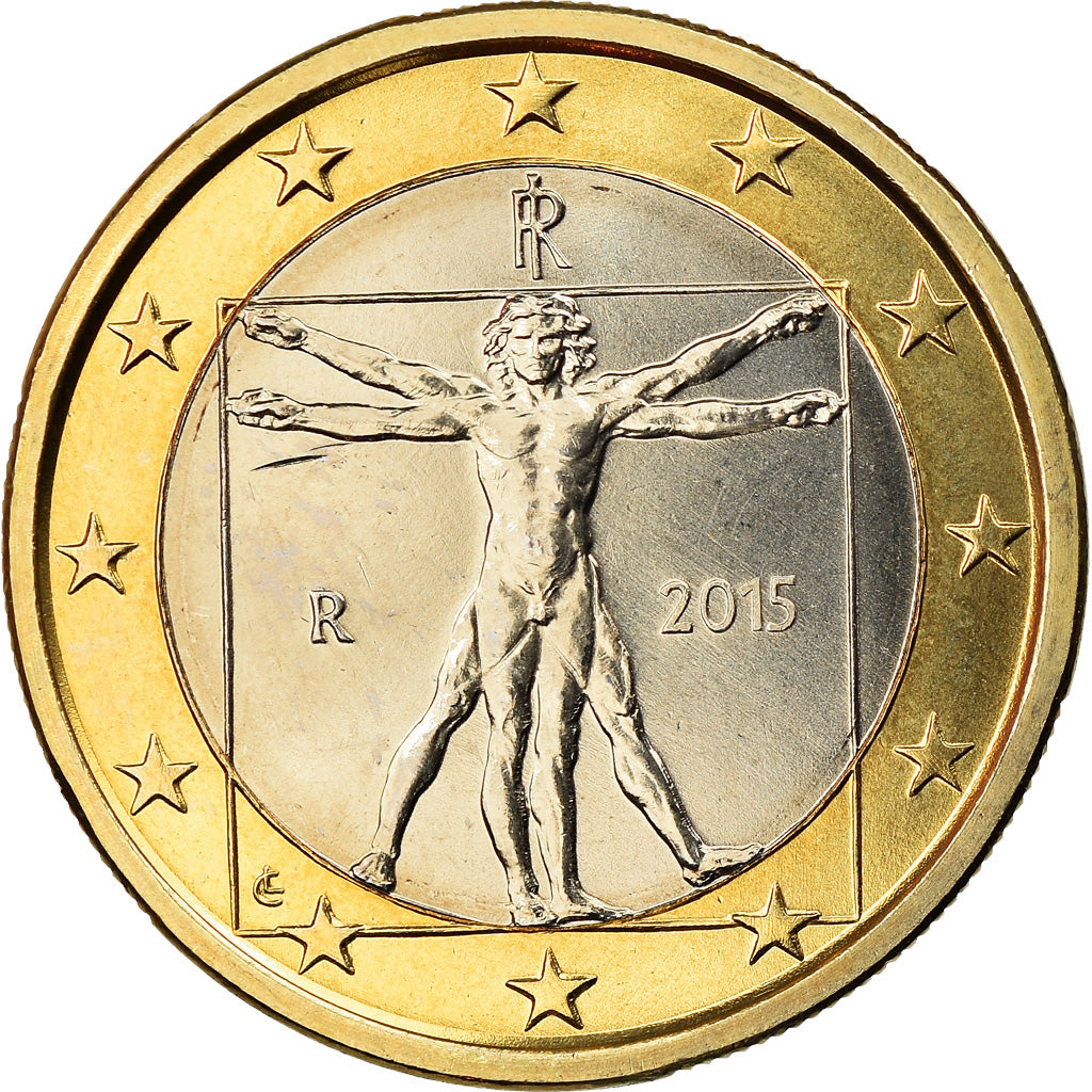 Italia, Euro, 2015, SC, Bimetálico, KM:New