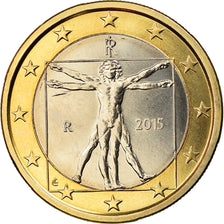 Italia, Euro, 2015, SC, Bimetálico, KM:New