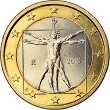 Italien, Euro, 2015, UNZ, Bi-Metallic, KM:New