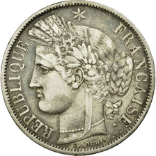 Munten, Frankrijk, Cérès, 5 Francs, 1849, Paris, ZF, Zilver, KM:761.1