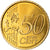 Portugal, 50 Euro Cent, 2009, Lisbonne, SPL, Laiton, KM:765