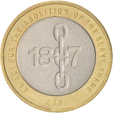 Great Britain, Elizabeth II, 2 Pounds, 2007, AU(50-53), Bi-Metallic, KM:994