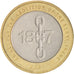 Great Britain, Elizabeth II, 2 Pounds, 2007, AU(50-53), Bi-Metallic, KM:994