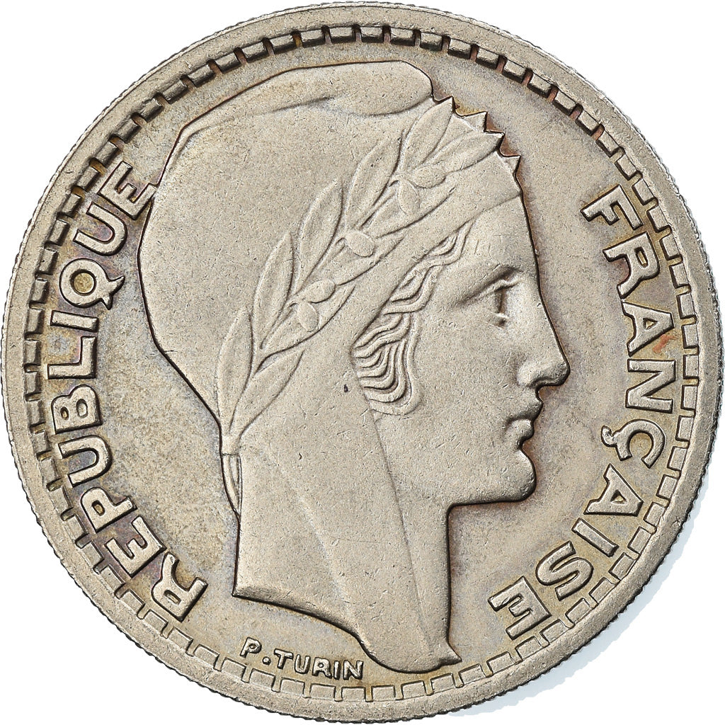 Coin, France, Turin, 10 Francs, 1946, Beaumont - Le Roger, EF(40-45)