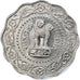 Coin, INDIA-REPUBLIC, 10 Paise, 1973, AU(55-58), Aluminum, KM:27.1