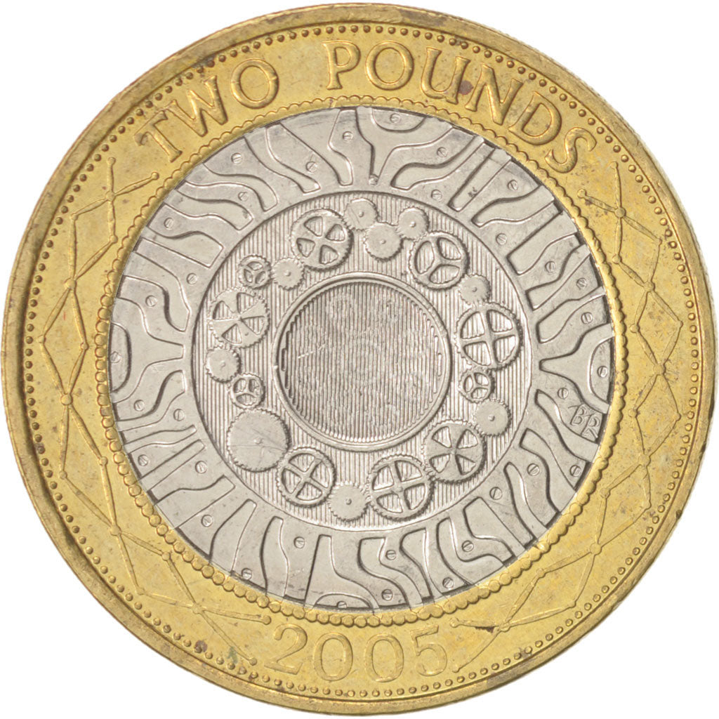 Coin, Great Britain, Elizabeth II, 2 Pounds, 2005, AU(50-53), Bi-Metallic