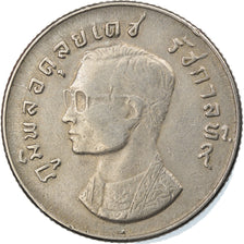 Coin, Thailand, Rama IX, Baht, 1974, EF(40-45), Copper-nickel, KM:100