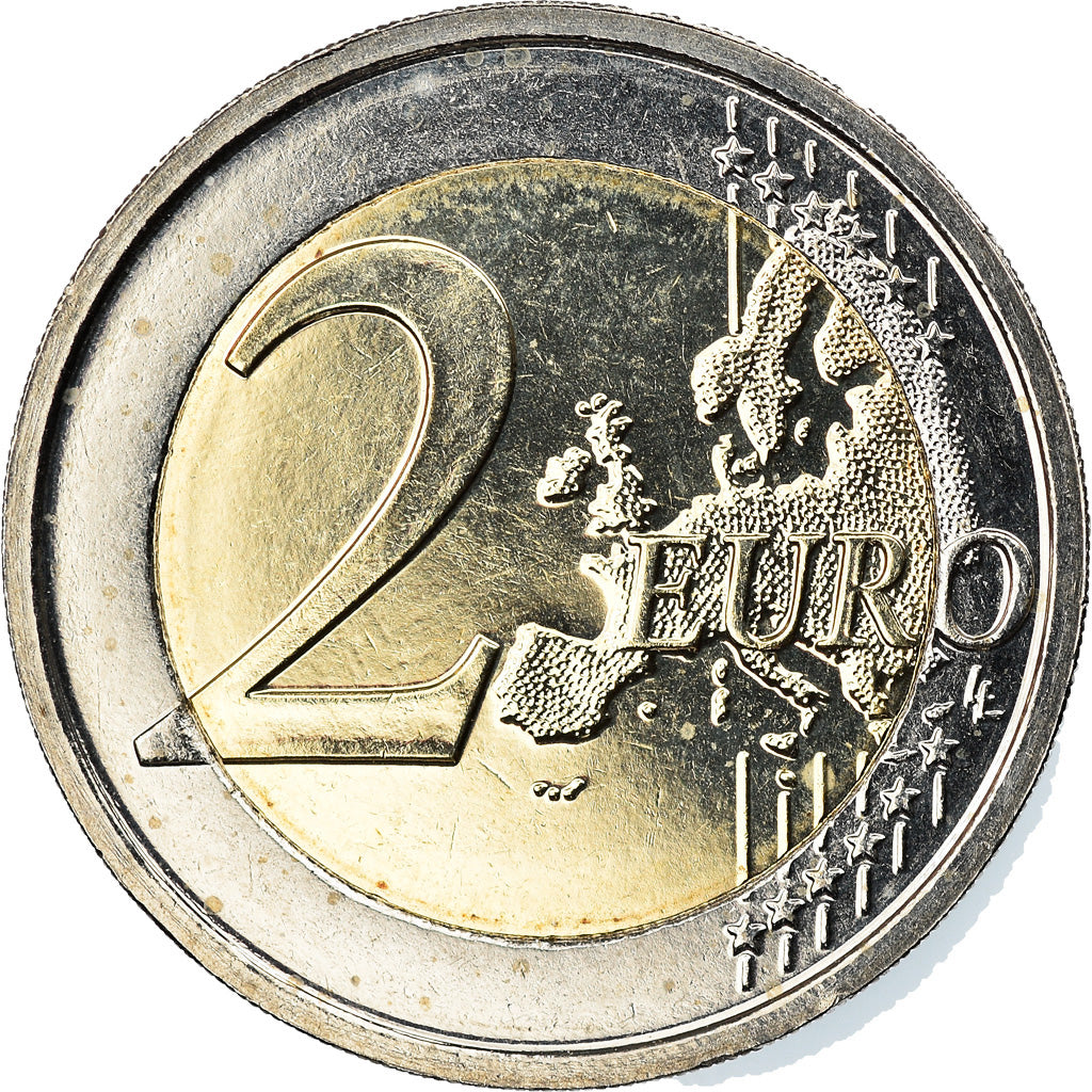 Belgium, 2 Euro, 2016, MS(65-70), Bi-Metallic, KM:New