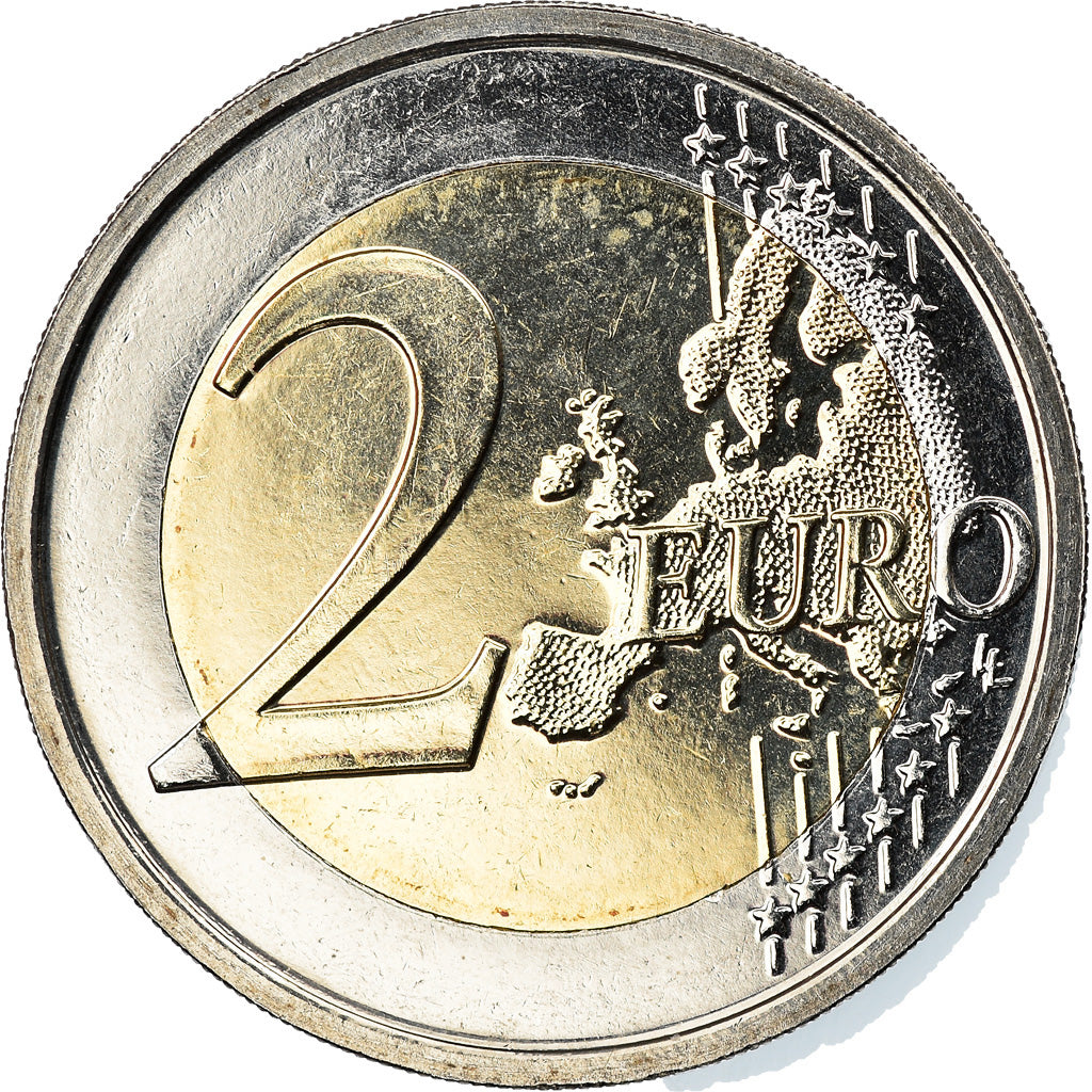Belgium, 2 Euro, 2016, MS(65-70), Bi-Metallic, KM:New