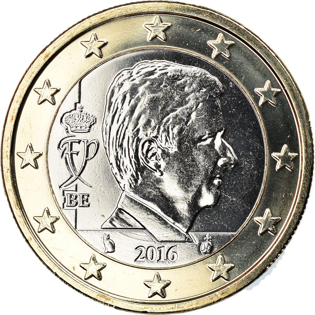 Belgium, Euro, 2016, Brussels, MS(65-70), Bi-Metallic, KM:New