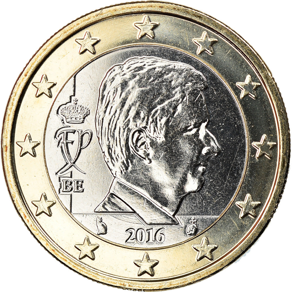 Belgium, Euro, 2016, Brussels, MS(65-70), Bi-Metallic, KM:New