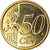 Bélgica, 50 Euro Cent, 2016, MS(65-70), Latão, KM:New