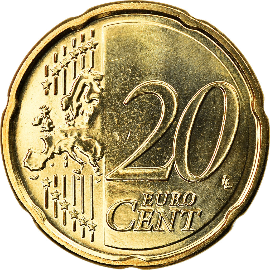 Bélgica, 20 Euro Cent, 2016, FDC, Latón, KM:New