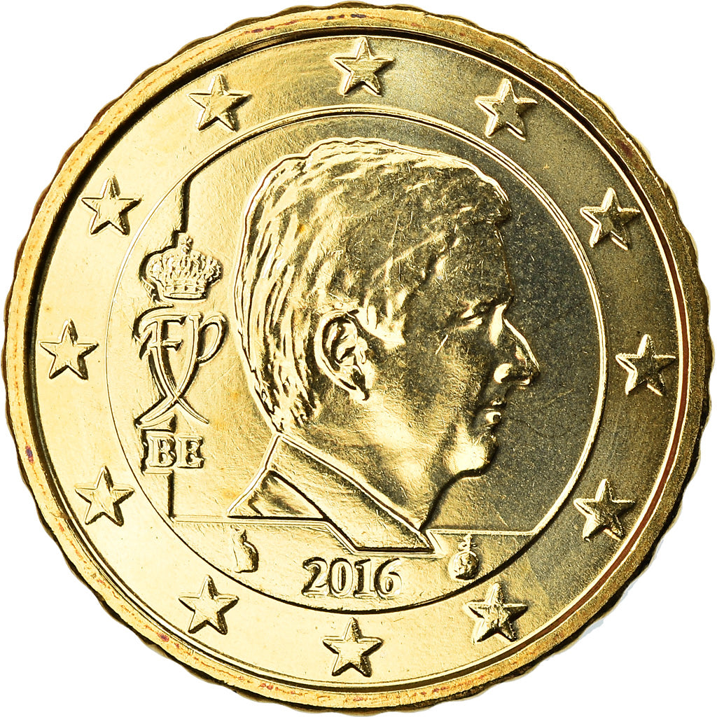 Bélgica, 10 Euro Cent, 2016, FDC, Latón, KM:New