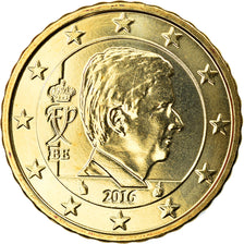 Bélgica, 10 Euro Cent, 2016, FDC, Latón, KM:New