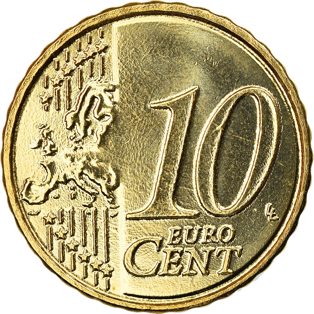 Bélgica, 10 Euro Cent, 2016, FDC, Latón, KM:New