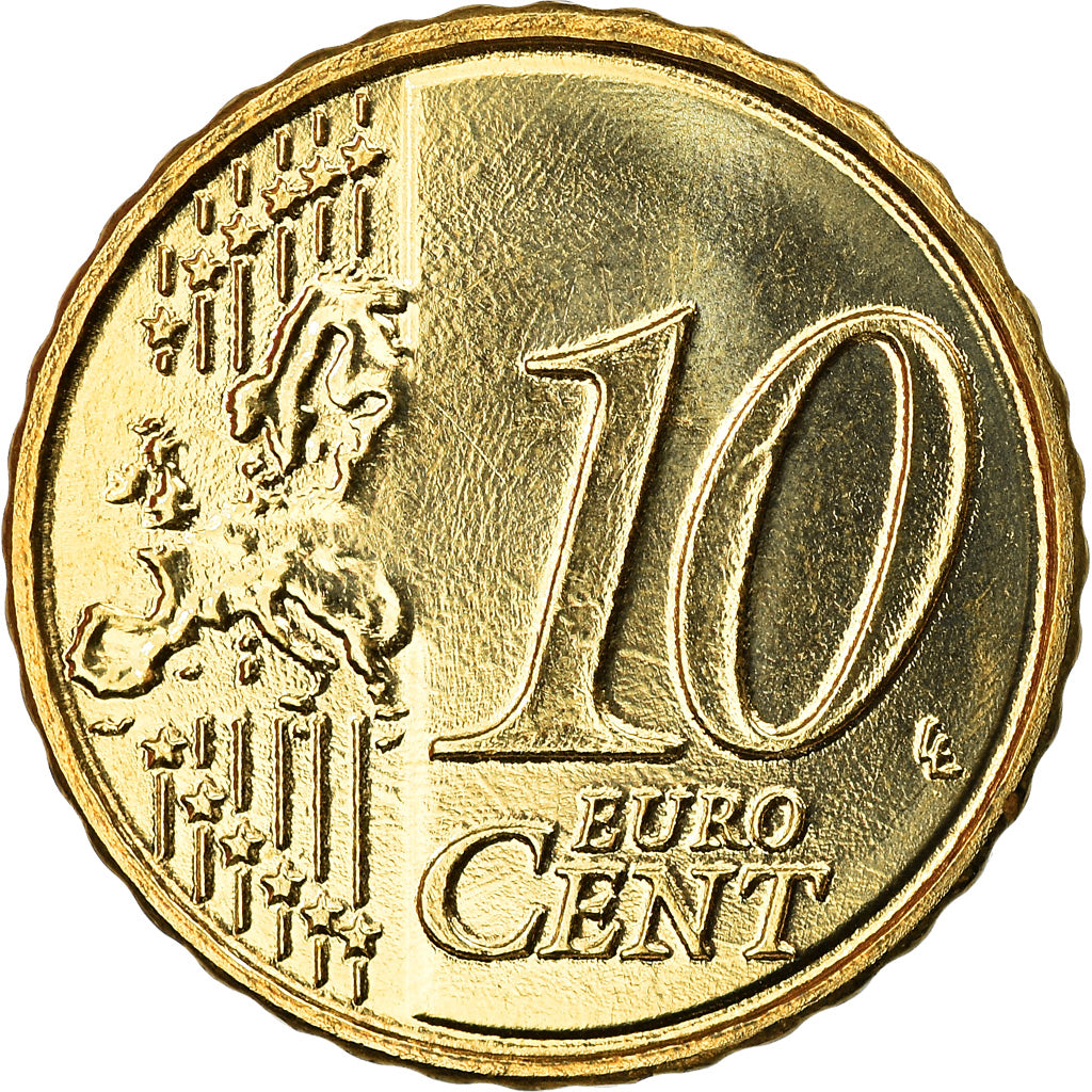 België, 10 Euro Cent, 2016, FDC, Tin, KM:New