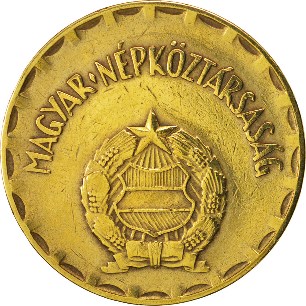 Hungary, 2 Forint, 1970, EF(40-45), Brass, KM:591