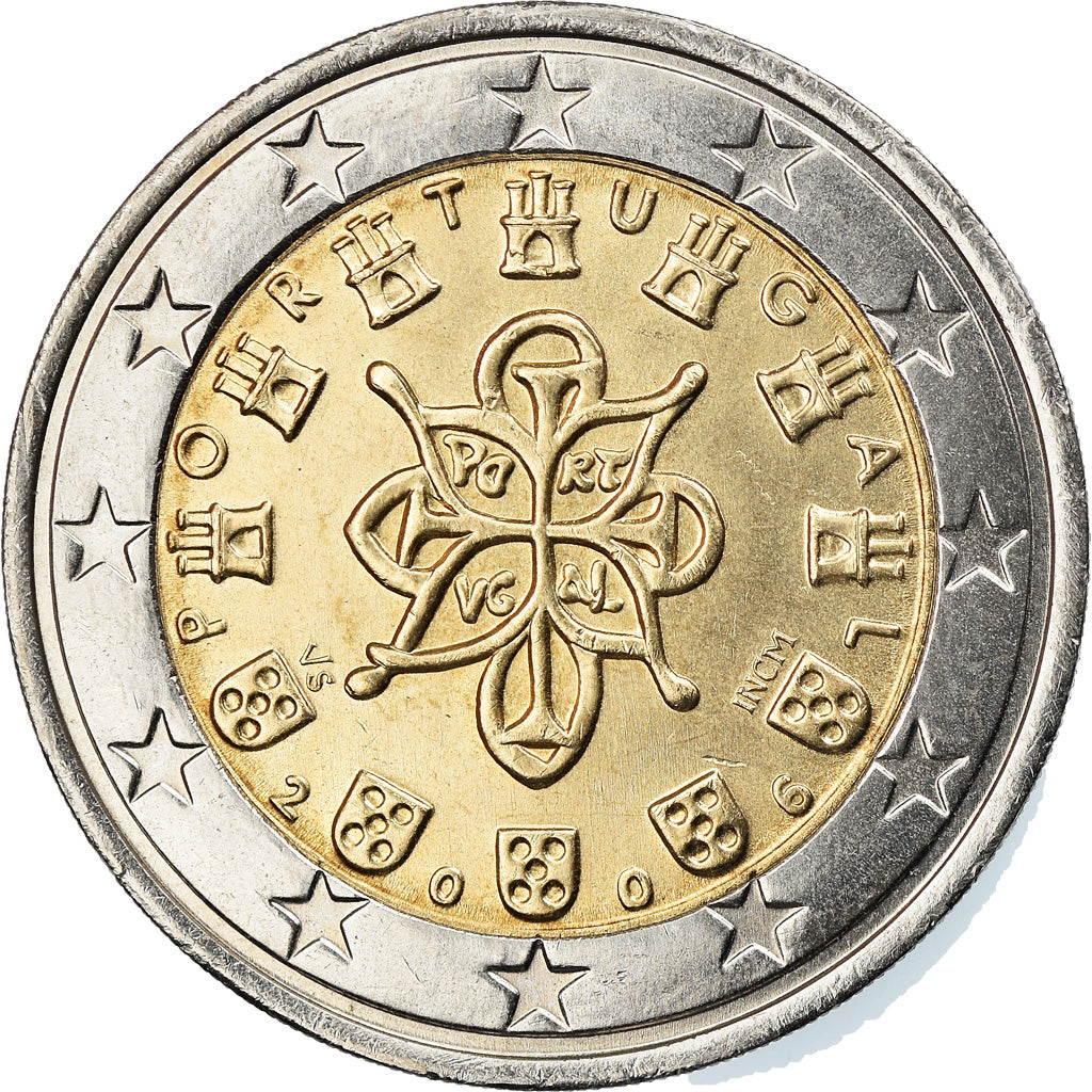 Portugal, 2 Euro, 2006, Lisbon, AU(50-53), Bi-Metallic, KM:747