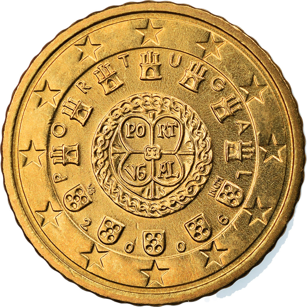 Portugal, 50 Euro Cent, 2006, Lisbon, SS, Messing, KM:745