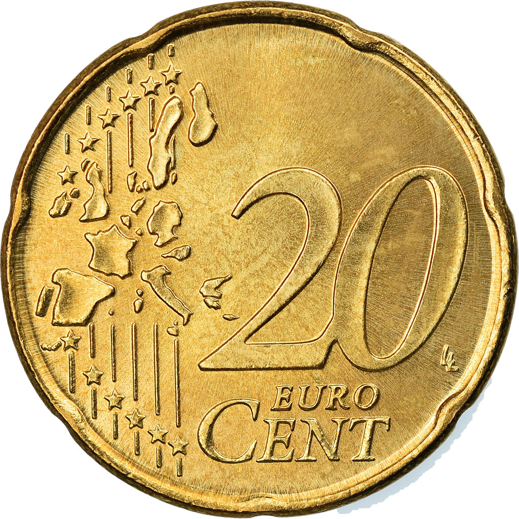Portugal, 20 Euro Cent, 2006, Lisbonne, TTB+, Laiton, KM:744
