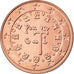 Portugal, 5 Euro Cent, 2006, Lisbon, AU(50-53), Miedź platerowana stalą