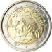 Italy, 2 Euro, 2018, MS(63), Bi-Metallic, KM:New