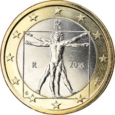 Italië, Euro, 2018, UNC-, Bi-Metallic, KM:New