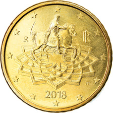 Italië, 50 Euro Cent, 2018, UNC-, Tin, KM:New
