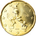 Italia, 20 Euro Cent, 2018, SC, Latón, KM:New