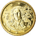 Italie, 10 Euro Cent, 2018, SPL, Laiton, KM:New