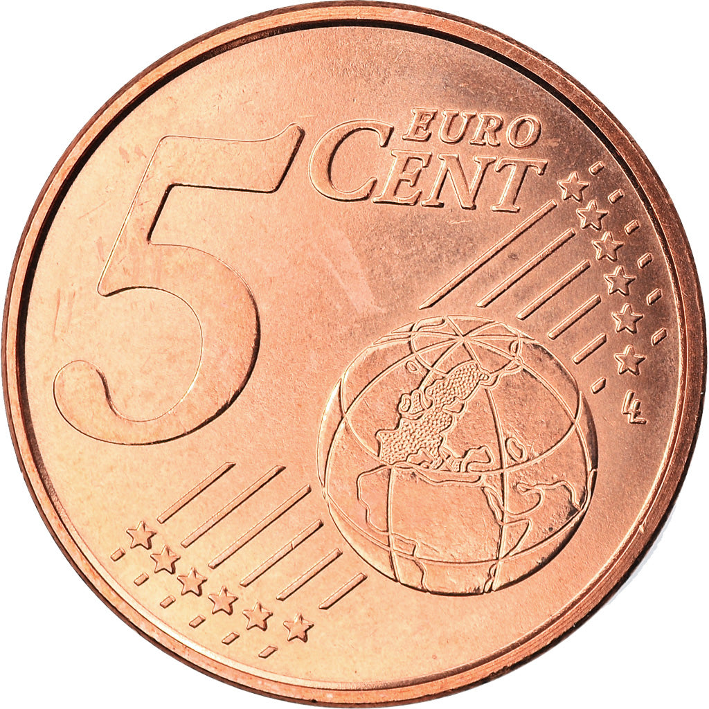 Italy, 5 Euro Cent, 2018, MS(63), Copper Plated Steel, KM:New
