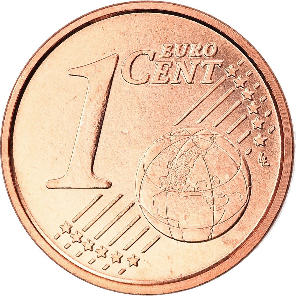 Italy, Euro Cent, 2018, MS(63), Copper Plated Steel, KM:New