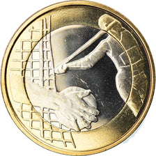 Finland, 5 Euro, Atletiek, 2016, MS(63), Bi-Metallic, KM:New