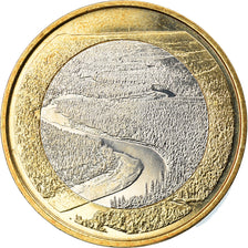 Finland, 5 Euro, Oulankajoki, 2018, MS(63), Bi-Metallic, KM:New