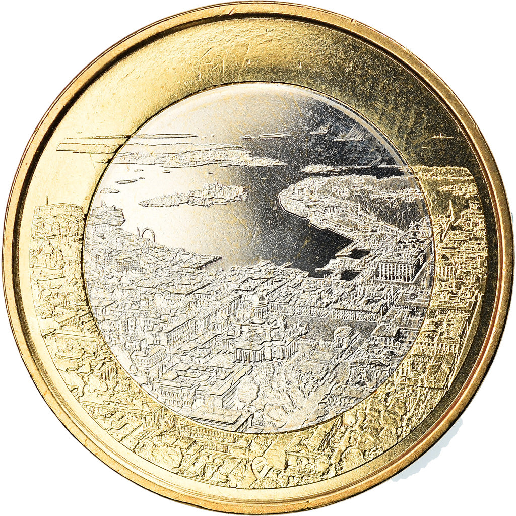 Finland, 5 Euro, Finnish National Landscapes Maritime Helsinki, 2018, MS(63)