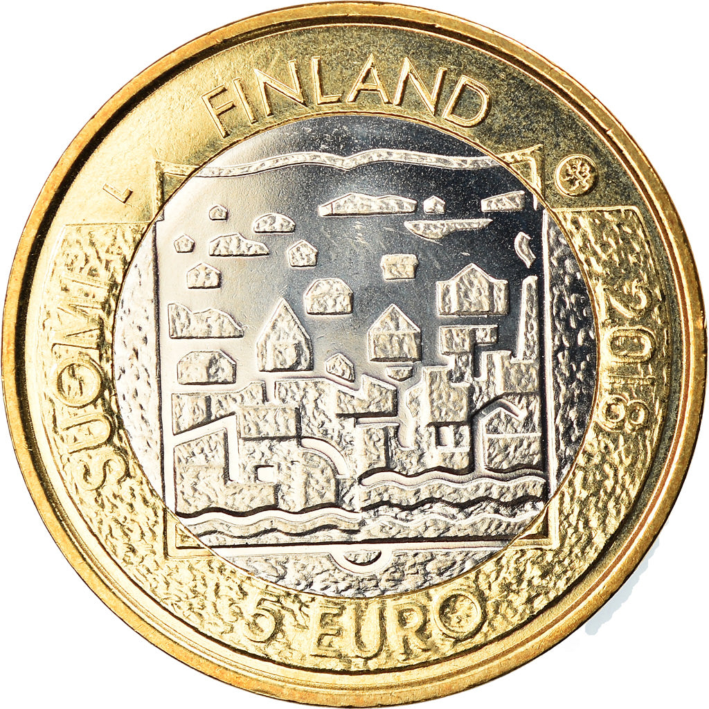 Finland, 5 Euro, MAUNO KOIVISTO, 2018, MS(63), Bi-Metallic, KM:New