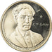 Greece, 5 Euro, poète Constantin Cavafy, 2013, MS(63), Nickel-brass, KM:261
