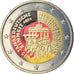 Germany, 2 Euro, Réunification, 2015, Colourized, AU(55-58), Bi-Metallic
