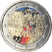 Germany, 2 Euro, Chute du Mur de Berlin, 2019, Karlsruhe, Colourized, MS(63)
