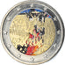 Allemagne, 2 Euro, Chute du Mur de Berlin, 2019, Karlsruhe, Colorisé, SUP