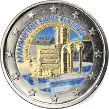 Greece, 2 Euro, Site archéologique de Philippes, 2017, Athens, Colourized