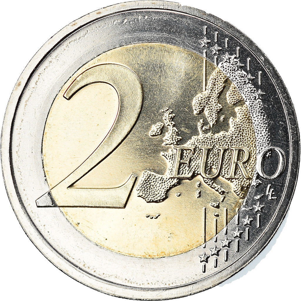 France, 2 Euro, Georges Pompidou, Président de la République Française