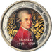Austria, 2 Euro, Mozart, 2016, Colourized, MS(63), Bi-Metallic, KM:New